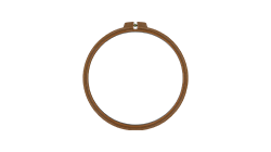 φ190mm Brown Round Frame