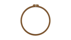 φ210mm Brown Round Frame