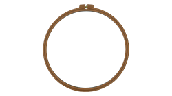 φ250mm Brown Round Frame