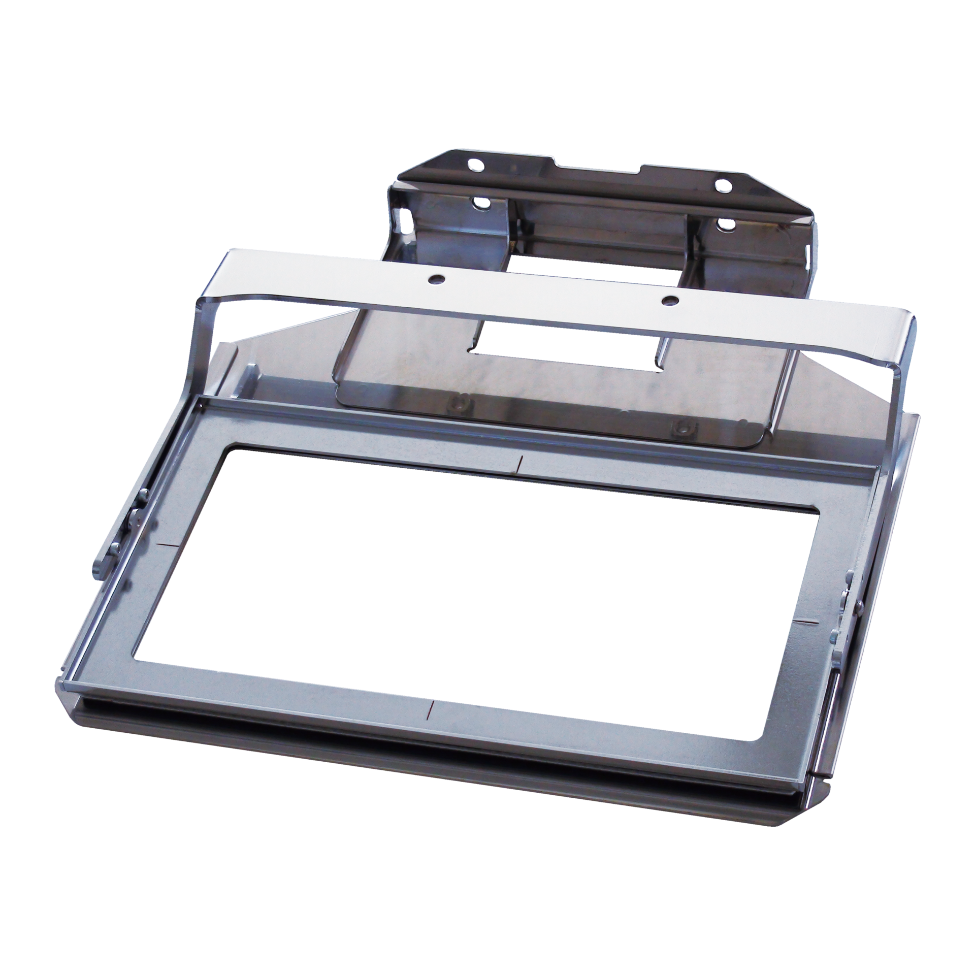 P/N: NK730360<br />
120×250 (mm) CLAMP FRAME EXCHANGE SET (Mk8) 　<br />
※Detachable table (optional) is required separately.